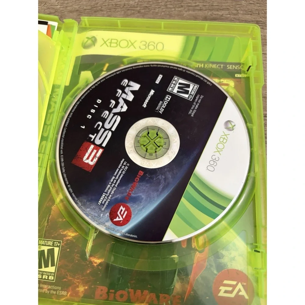 Mass Effect 3 (Xbox 360) CIB COMPLETE Video Game TESTED